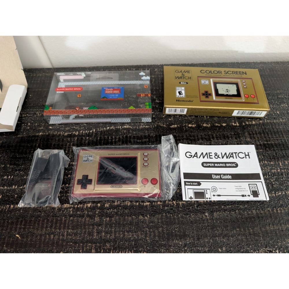 Super Mario Bros 35th Anniversary Nintendo Game And Watch Handheld System Tested